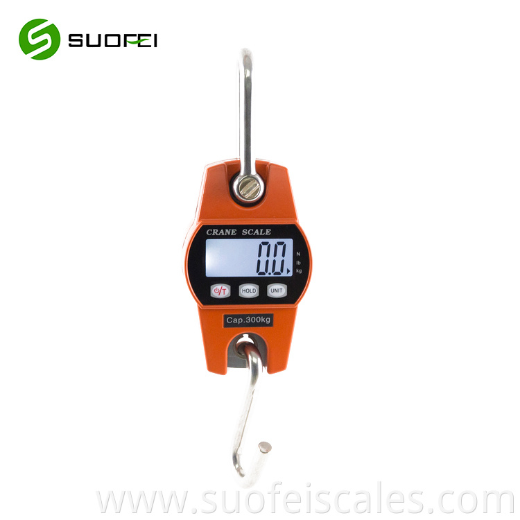 sf-916 660 lb Digital Hanging Scale with Plastic Case